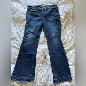 Women's Blue Flared Jeans